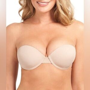 Go Bare Ultimate Boost A Cup Adhesive Backless Bra Adhesive Bra Nude New in Box